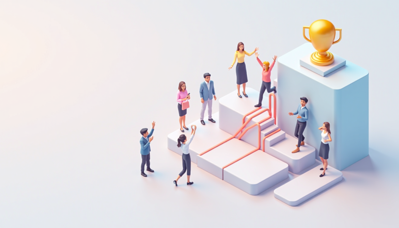 Două persoane discutând despre alegerea unei firme de creare magazin online, cu un laptop deschis și grafice de creștere