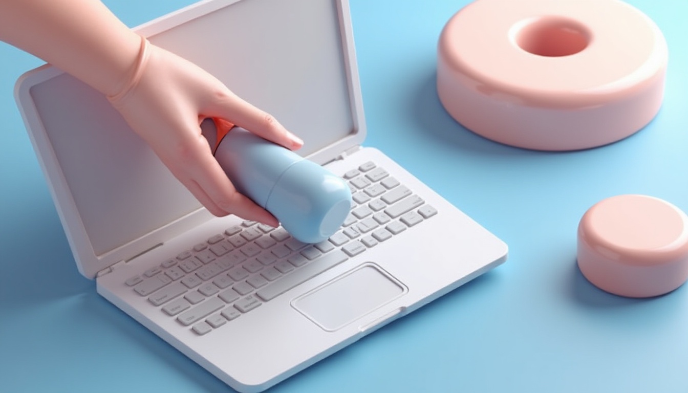 Ilustrație cu elemente cheie de design web pentru un site de prezentare eficient.